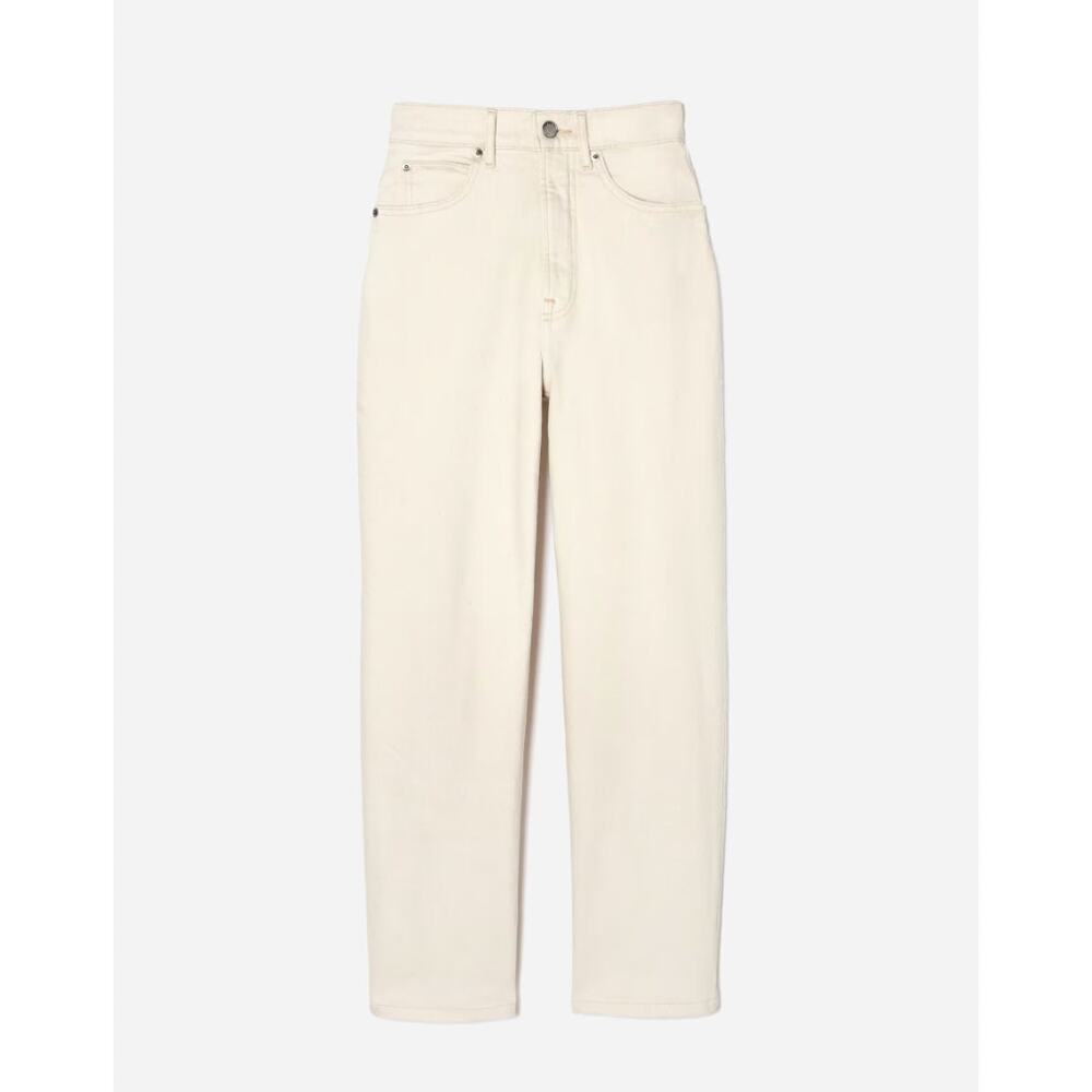 EVERLANE Ecru The Way High Jean Organic Cotton Women's 35‎ Tall Inseam NWT
